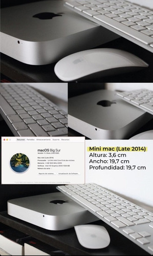 Mac Mini Late 2014 I5 - 4gb Ram - 500gb