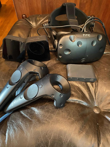 Htc Vive Completo Com Som E Strap