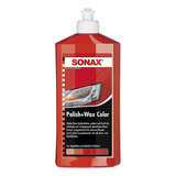 Sonax Cera Polish Carnauba Roja - Pule Protege Pintura 500ml