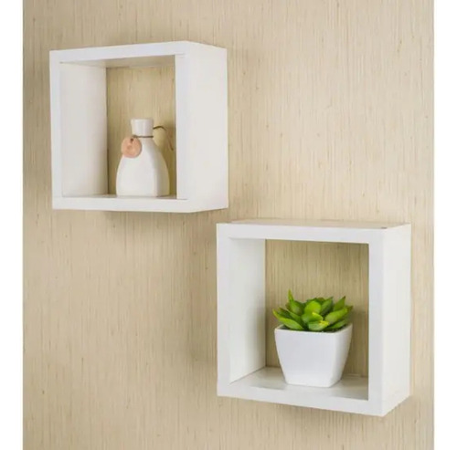 Nicho Decorativo Kit Com 2 Unidades, Grande 30x30x10