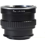 Adaptador De Lente Leica R Helicoide Ajustável Para Fx-pro