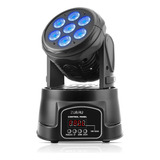 Zu&ru Luces Para Dj, Cabeza Movil, 70 W, Rgbw, Mini Luces De