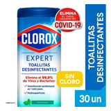 Toallitas Desinfectantes Clorox Expert Aroma Fresco 30 Toallitas