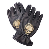 Guantes De Cuero Para Moto Harley Davidson