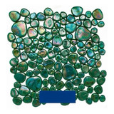 Mosaico Veneciano Vitrogota Vg-esmeralda Iris/glass Pebbles 