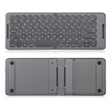 Mini Teclado Portátil Bluetooth Sem Fio Para Laptop Duplo