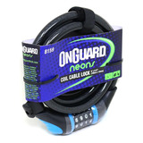 Candado Espiral Onguard 8159 Neon Series180cm X 12mm