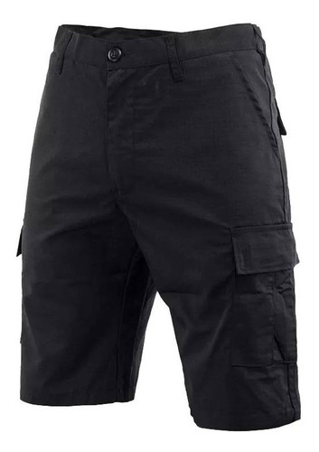 Short Táctico Cargo Estilo Militar Ripstop Urbano Bermuda