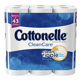 Cottonelle Cleancare Familia Del Rollo De Papel Higiénico +