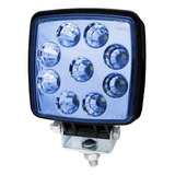 Faro Reflector 9 Led Baiml 45w Alta Potencia 12/24 Azul Spot