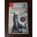 Juego Assassins Creed Iii Remastered Nintendo Switch