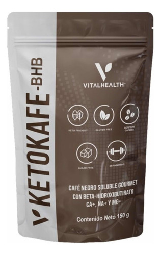 V-ketokafe Vitalhealth Café Soluble Gourmet Cetonas Exógenas