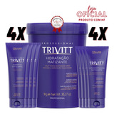 Trivitt Matizante 4xcondicionador Shampoo + Hidratacao 1kg