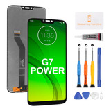 1 Para Motorola Moto G7 Power Xt1955 Marco De Pantalla Lcd