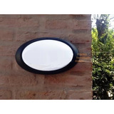 Aplique De Pared Exterior - Tortuga Oval - Apto Led Plastico