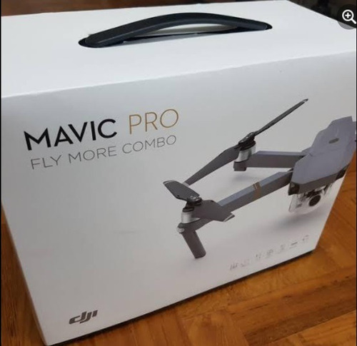 Drone Dji Mavic Pro Fly More Combo Com Câmera 4k; 2 Baterias