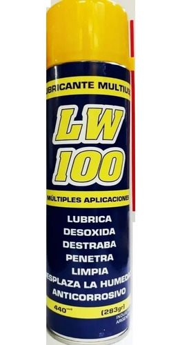 Lubricante Aerosol Multiuso Afloja Todo Lw-100 Por Unidad