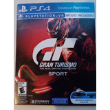Gran Turismo Sport Playstation Hits- Ps4 Fisico 