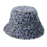 Piluso Sombrero Bucket Hat Animal Print Leopardo Pelo Mujer