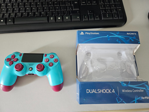 Controle Playstation Dualshock 4 Berry Blue - Ps4