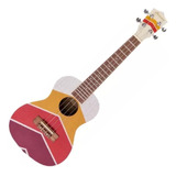 Ukelele Bamboo Concierto Burning Sunrise U-23 C/funda