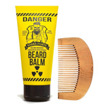 Barba Forte Danger Balm Hidratante 170g + Pente De Madeira!