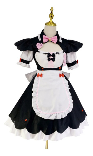 Vestido De Chocola Nekopara Maid Uniforme De Chocola Vanilla