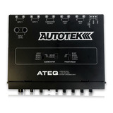 Ecualizador Gráfico 4 Bandas Autotek Ateq 2 Vías Crossover