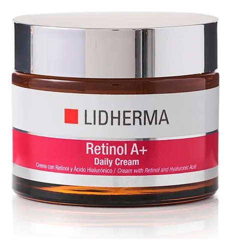 Retinol A+ Daily Cream + Ácido Hialurónico  Lidherma  X 50gr