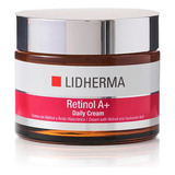 Retinol A+ Daily Cream + Ácido Hialurónico  Lidherma  X 50gr