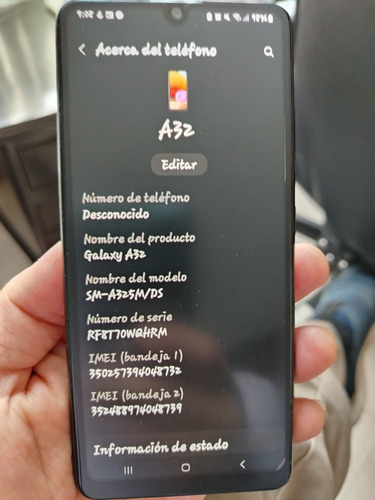 Samsung A32 4g Como Nuevo