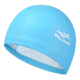 Gorro Natación Piscina Tela Siliconado Suave Con Estuche