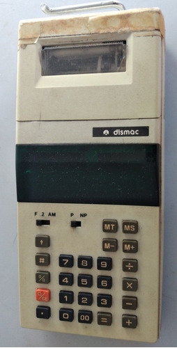 Calculadora Antiga Dismac - Não Funciona 