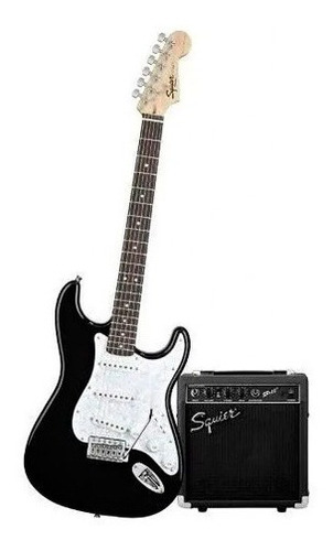 Guitarra Electrica Pack Strat + Amp Sp10 Squier Envío Gratis