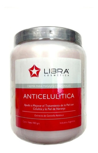 Crema Corporal Anti-celulitica Libra Kilo 