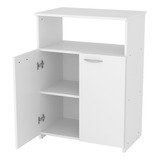 Mueble Organizador Cocina Microondas Mesa Auxiliar Piro