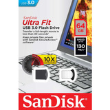 Memoria Usb 64 Gb Sandisk Ultra Fit Flash Drrive