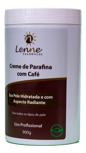 Parafina De Café Lenne 900 Grs Bronzeamento Natural
