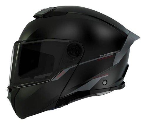 Casco Para Motociclista Mt Abatible  Atom 2sv Solid A1 Mate | Meses sin interés