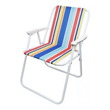 Silla De Playa Camping Plegables Paseos Verano Colores