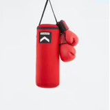  Saco Boxeo Más Guantes 4 Oz Niños 