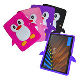 Capa Anti Queda Emborrachada Pinguim P/ Tablet 7 Polegadas