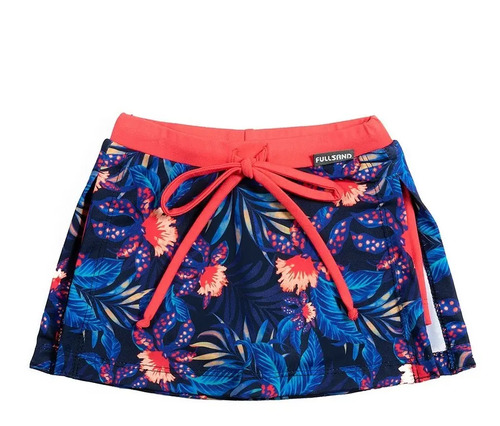 Traje De Baño Falda Short Mod. Naskb42 Niña Fullsand