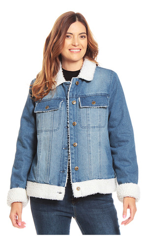 Chaqueta Wados Forrada Chiporro Manga Larga Denim