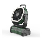 Ventilador De Camping Recargable De 20000 Mah Con Luz Led,