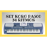Ritmos Korg Pa500 - Set 34 Ritmos