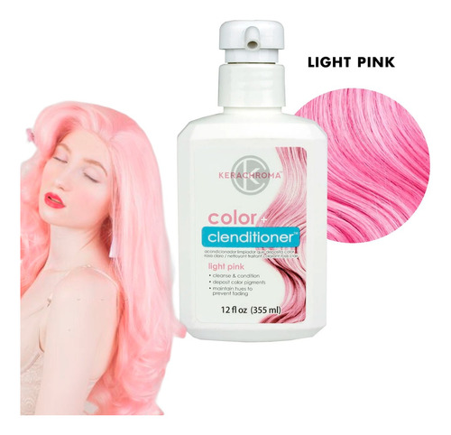 Depositador De Color En Cabello Keracolor Tono Light Pink