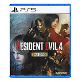 Resident Evil 4 Gold Para Playstation 5/ps5 Japonês