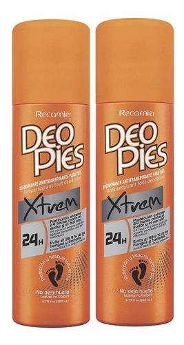 Desodorante Deo Pies Xtreme 260 Ml Prec - mL a $131