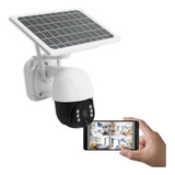 Câmera Seg Bateria Solar, Wifi Ip66, Visão Noturna Full Hd
